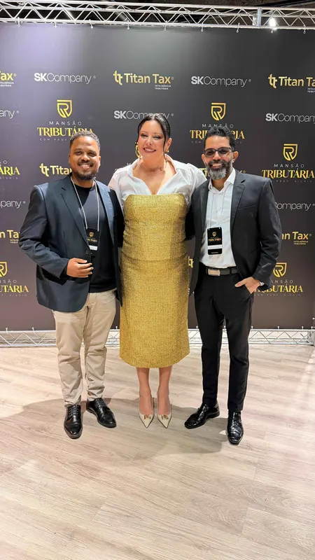 João Batista no evento Mansão Tributária